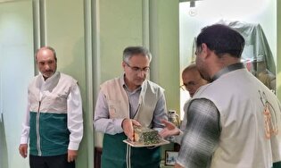 برگزاری جلسه کانون ایثار و شهادت خدمت رضوی استان...