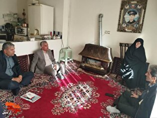 دیدار با مادر شهید «شعبانعلی بدخش» در روستای شال...