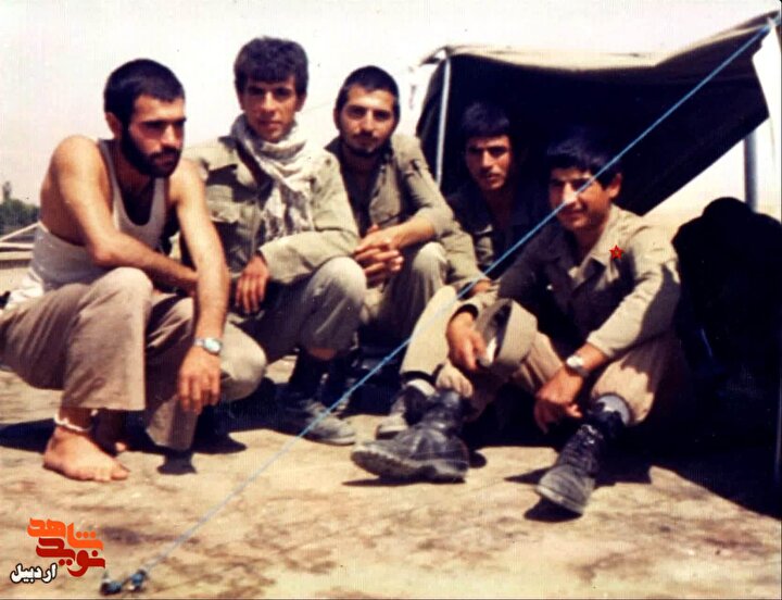 تصاویر کمتر دیده شده از شهید «قدیر رشید اردبیلی»