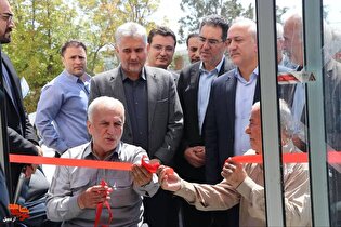 آیین افتتاح چند پروژه درمانی، رفاهی و عمرانی در...