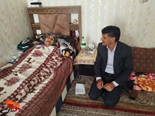 دیدار با مادر شهید «فرامرز حسن زاده نیاری» در...