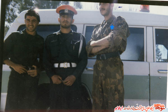 شهید سجاد چراغی از شهدای نیروی انتظامی 