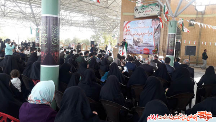 مراسم مهمانی لاله ها در صالح آباد