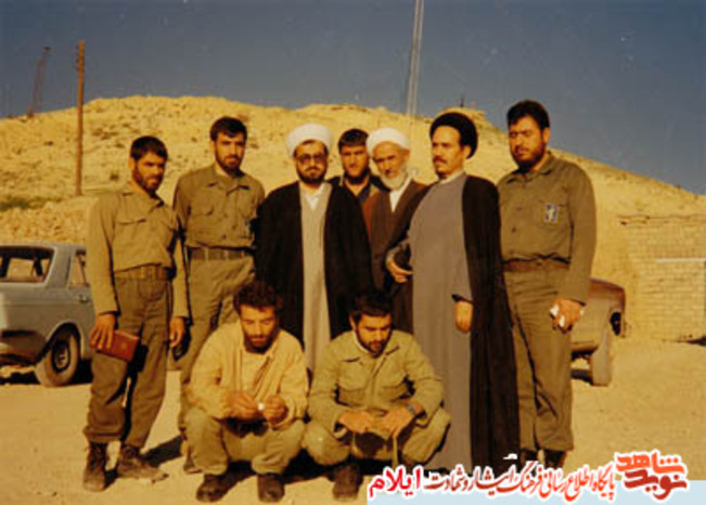 رزمندگان و شهدا جنگ تحمیلی در جبهه ایلام