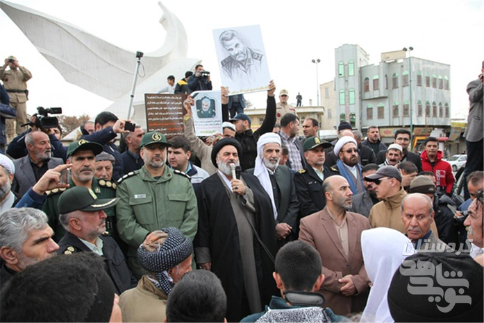 کردستان/ من قاسم سلیمانی هستیم.