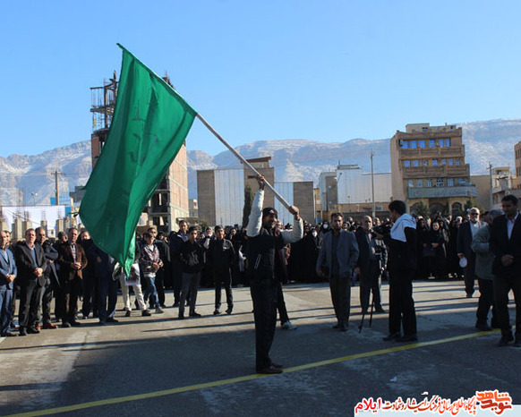 آیین بزرگداشت سردار سپهبد شهید قاسم سلیمانی با حضور گسترده مردم ولایتمدار استان ایلام