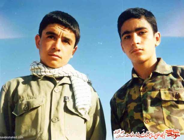 از چپ: رضا اسدی - اصغر احمدی