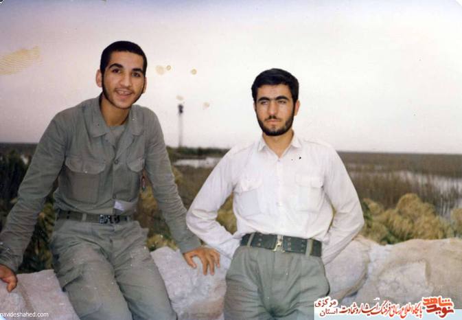 از چپ: علیرضا مرادی -جمشید الوندی
