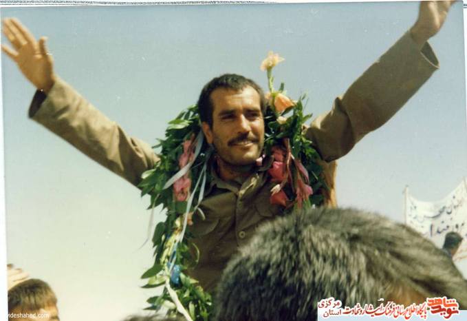 مراسم استقبال از بازگشت آزاده محسن رفیعی 