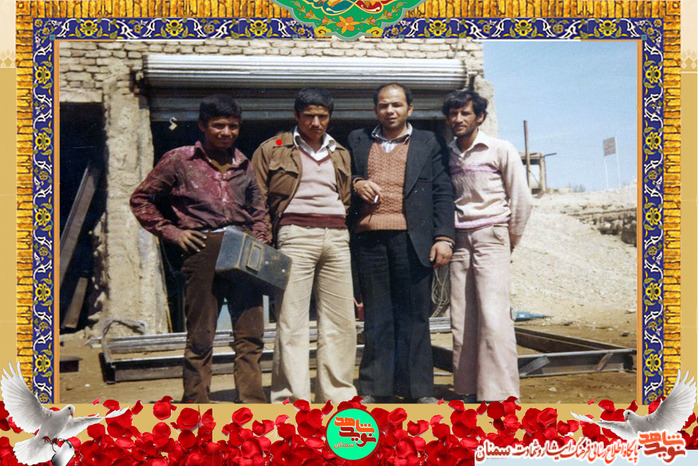 نفر دوم از چپ شهید حسین پریمی