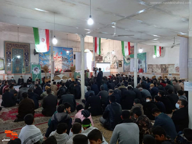 یادواره شهدای والامقام روستای نام‌نیک بخش کالپوش شهرستان میامی - یکم دی‌ماه ۱۴۰۰