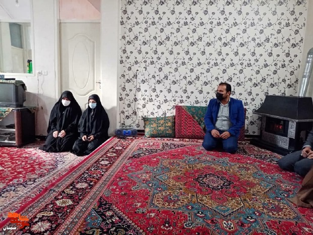 دیدار مسئولان شهرستان آرادان با مادر معزز شهید والامقام محمدعلی شاهحسینی - بیست و هفتم دیماه ۱۴۰۰ شهرستان آرادان