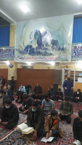 مراسم احیای شب قدر در حسینیه شهید کاظم پور شهرکرد