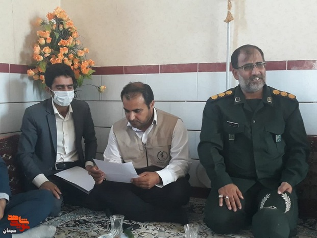 دیدار مسئولان آرادانی با خانواده معظم شهید والامقام ابوالفضل شاهحسینی - نوزدهم اردیبهشت ۱۴۰۱ شهر کهنآباد شهرستان آرادان