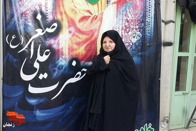 مادر شهید حمید احدی