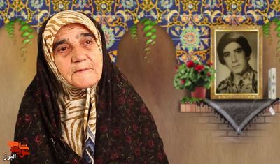 مادر شهید رمضانعلی جهانشیری