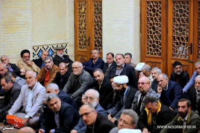 مراسم تکریم جمعی از پدران معظم شهدا 